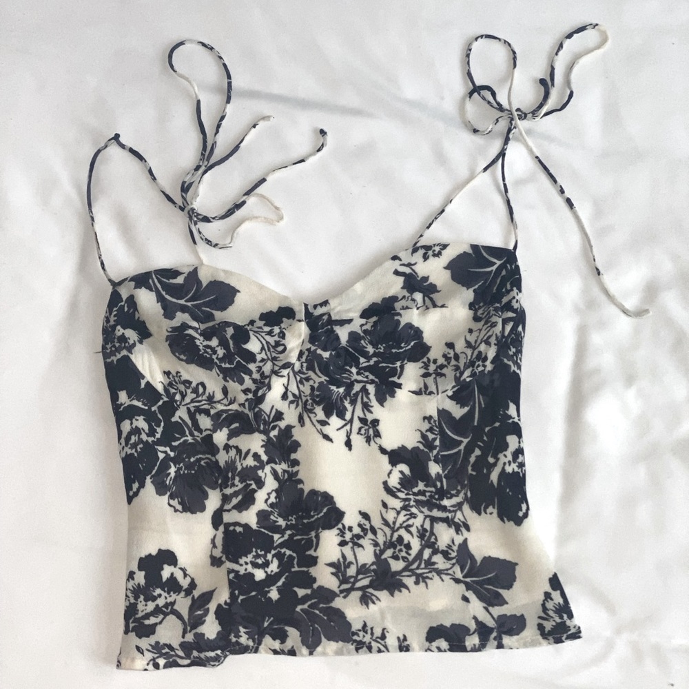 Reformation Liza Top, Size 4